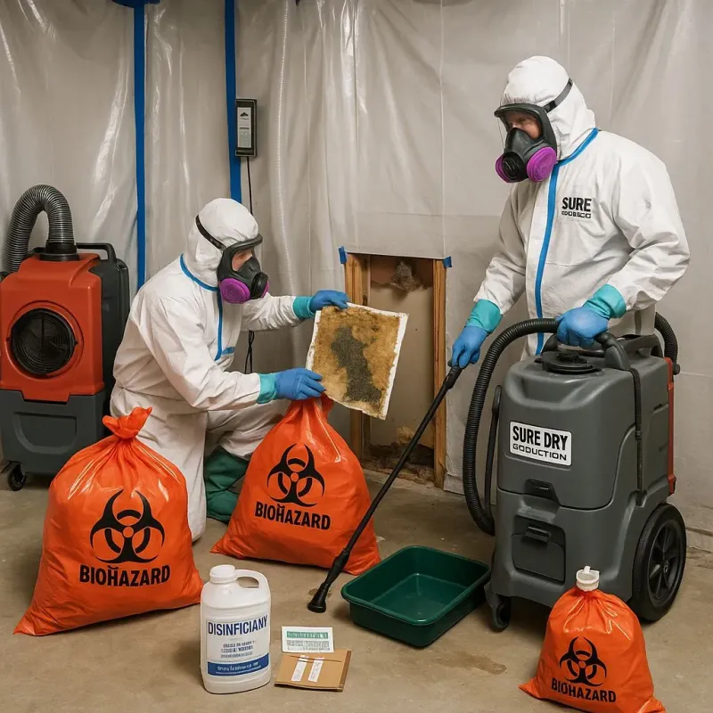 Contaminated Water Handling Protocols process in Westover, AL