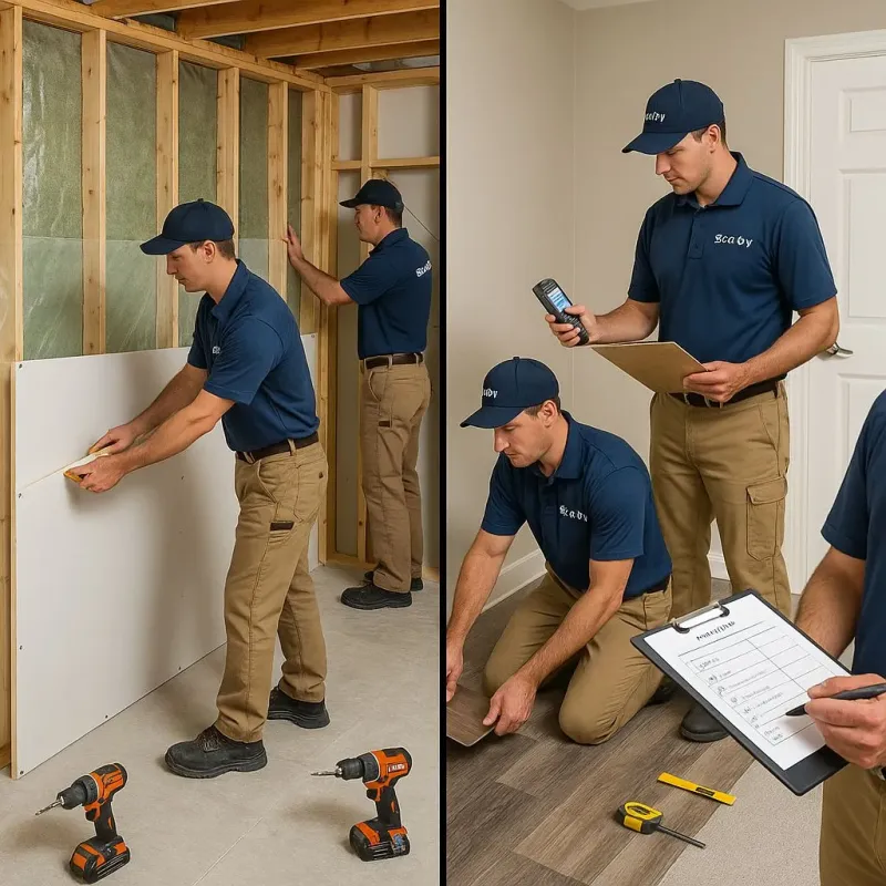 Repairs and Reconstruction process in Westover, AL