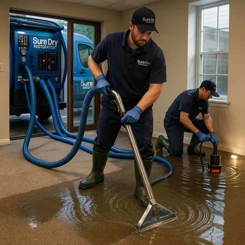 Water Extraction and Removal process in Westover, AL